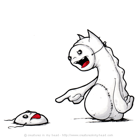 this is your fault, you know... 