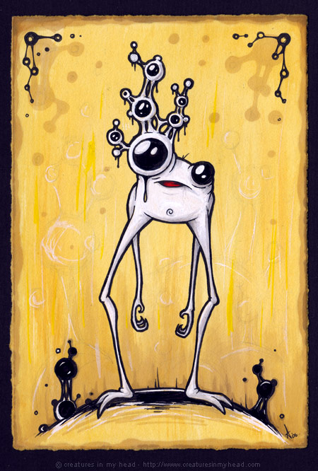 hardly worth the trouble... ink and acrylic on paper.